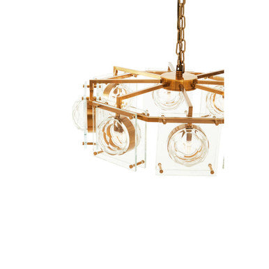 Kensington Townhouse 8 Bulb Pendant Light