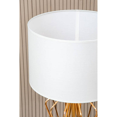Kensington Townhouse White Shade Table Lamp