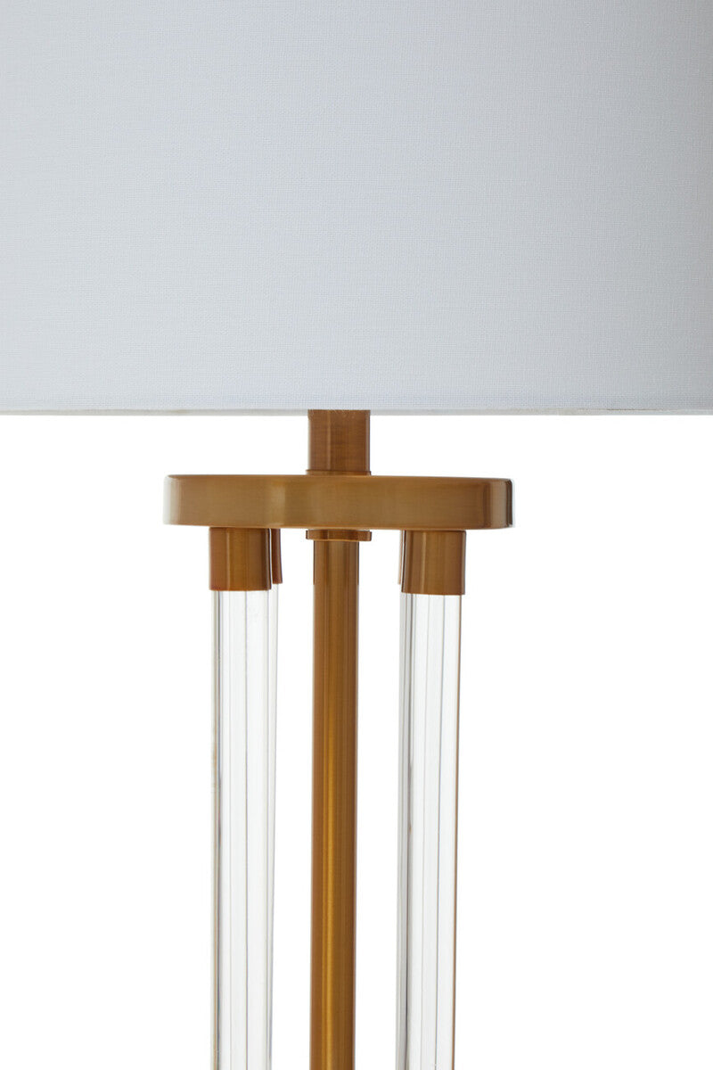Skylar 71Cm H Table Lamp Gold Met