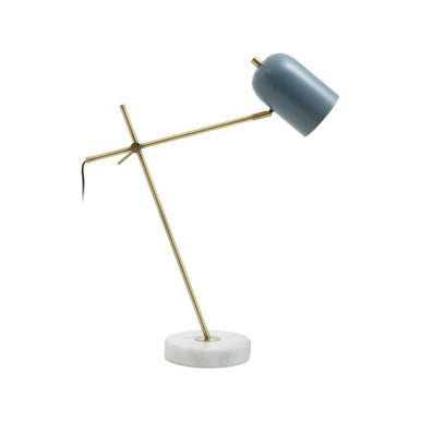 Newton Grey Shade Desk Lamp - Image 1
