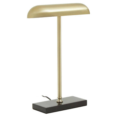 Newton Brass Finish Desk Lamp - Image 3