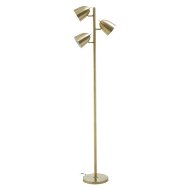 Newton Brass Finish Floor Lamp - Image 1
