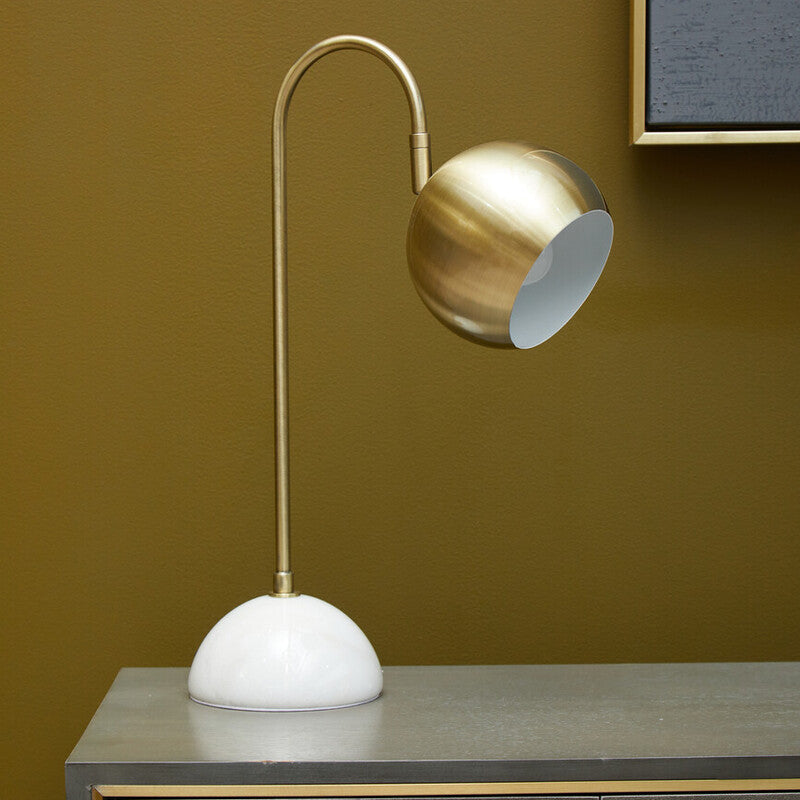 Newton Globe Shaped Desk Lamp - Image 2