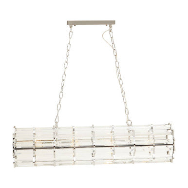 Karli Chrome Eight Bulb Pendant Light - Image 9