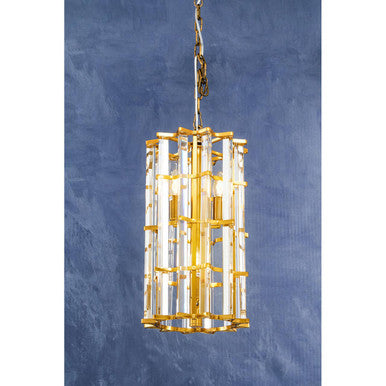 Karli Brass Finish Small Vertical Light