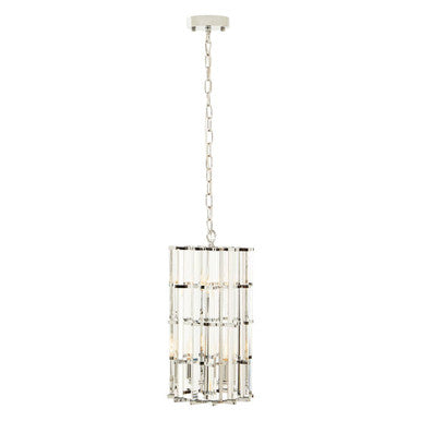 Karli Chrome Finish Small Vertical Light