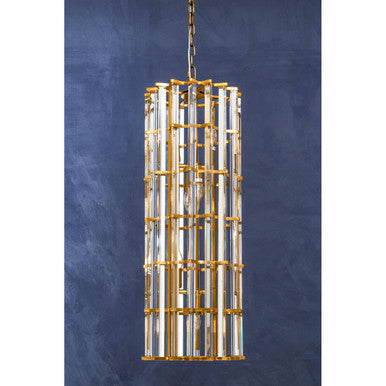Karli Brass Finish Vertical Light - Image 2