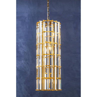 Karli Brass Finish Vertical Light