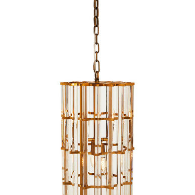 Karli Brass Finish Vertical Light