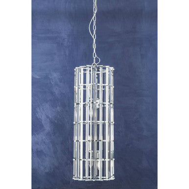 Karli Glass And Chrome Finish Vertical Light - Image 2