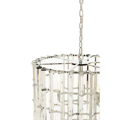 Karli Chrome And Glass Vertical Light - Image 5