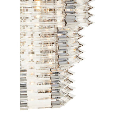 Karli Glass And Chrome Finish Prism Light