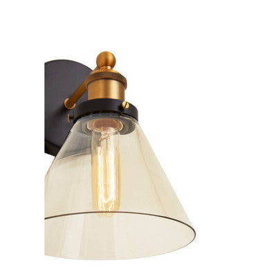 Trieste Matte Black Wall Light