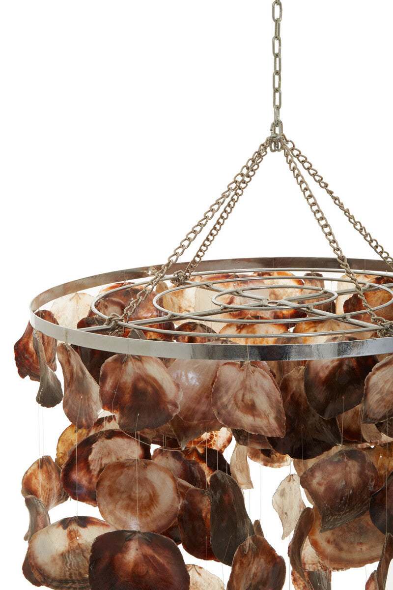 Palu Natural Shell Abstract Pendant Shade