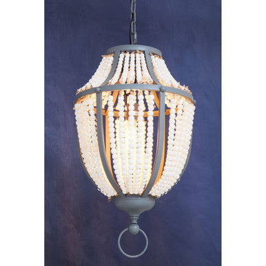 Lapiz White Grey Chandelier