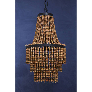 Lapiz Wood Chandelier