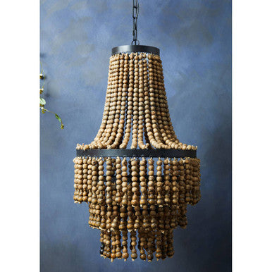 Lapiz Wood Chandelier