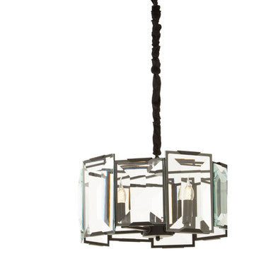 Babylon Black 6 Light Chandelier