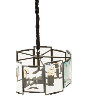 Babylon Black 6 Light Chandelier