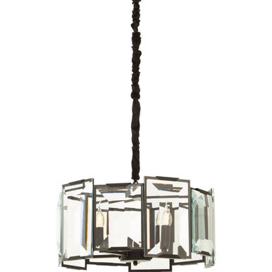 Babylon Black 6 Light Chandelier