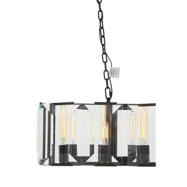Babylon Black 12 Light Pendant Light