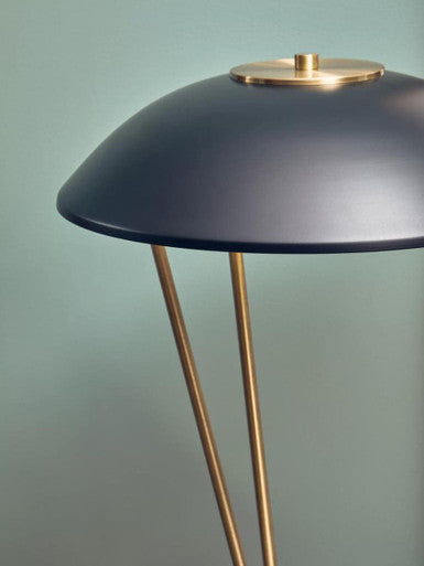 Newton Black Metal Shade Table Lamp - Image 3