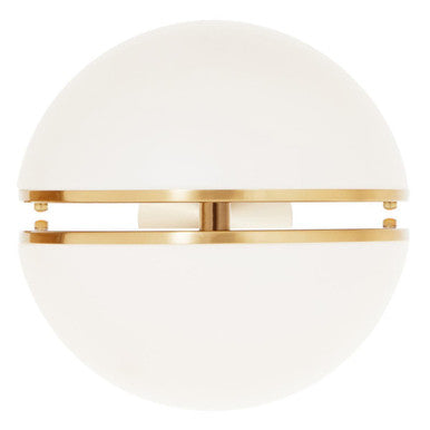 Abira Brushed Brass Ball Wall Light - Image 4