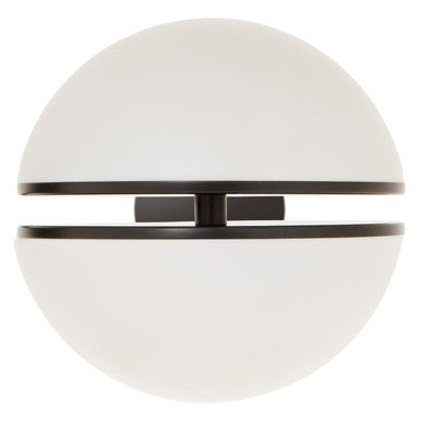 Abira Matt Black Ball Wall Light - Image 4
