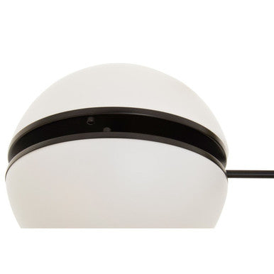 Abira Matt Black Ball Wall Light - Image 9