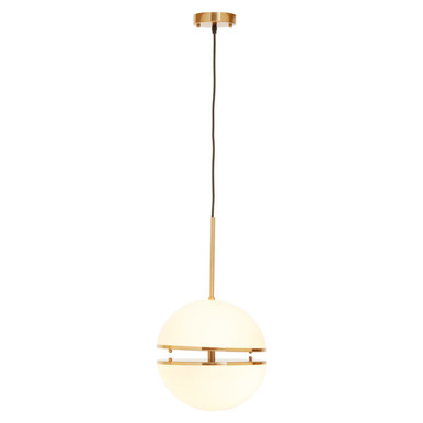 Abira Brushed Brass Pendant Light - Image 1