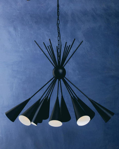 Yara Matt Black Pendant Light - Image 4