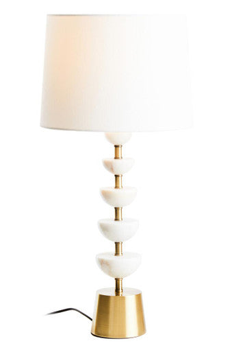 Ocala White Table Lamp - Image 1