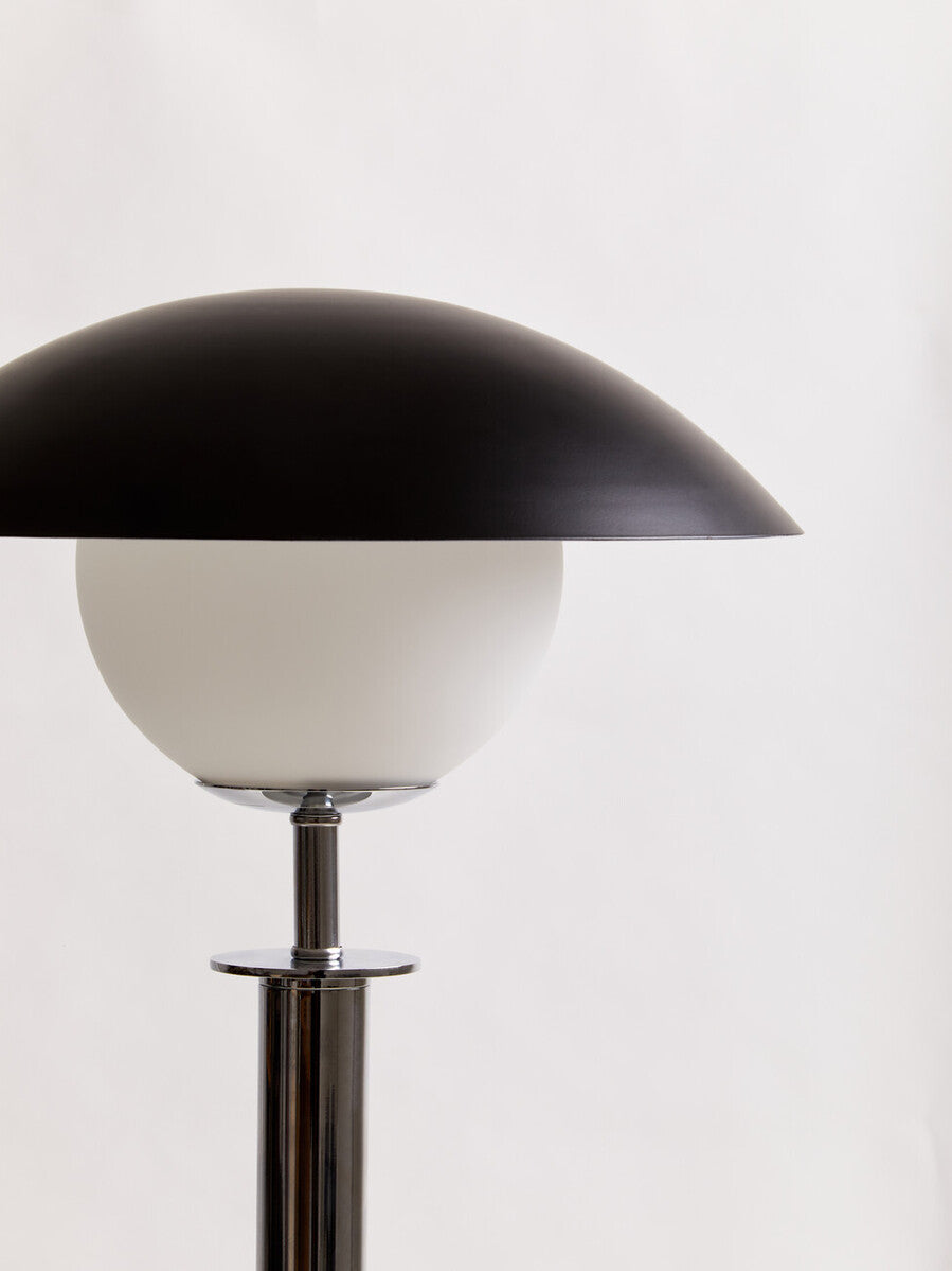 Octavia Silver Finish Metal Table Lamp - Image 5