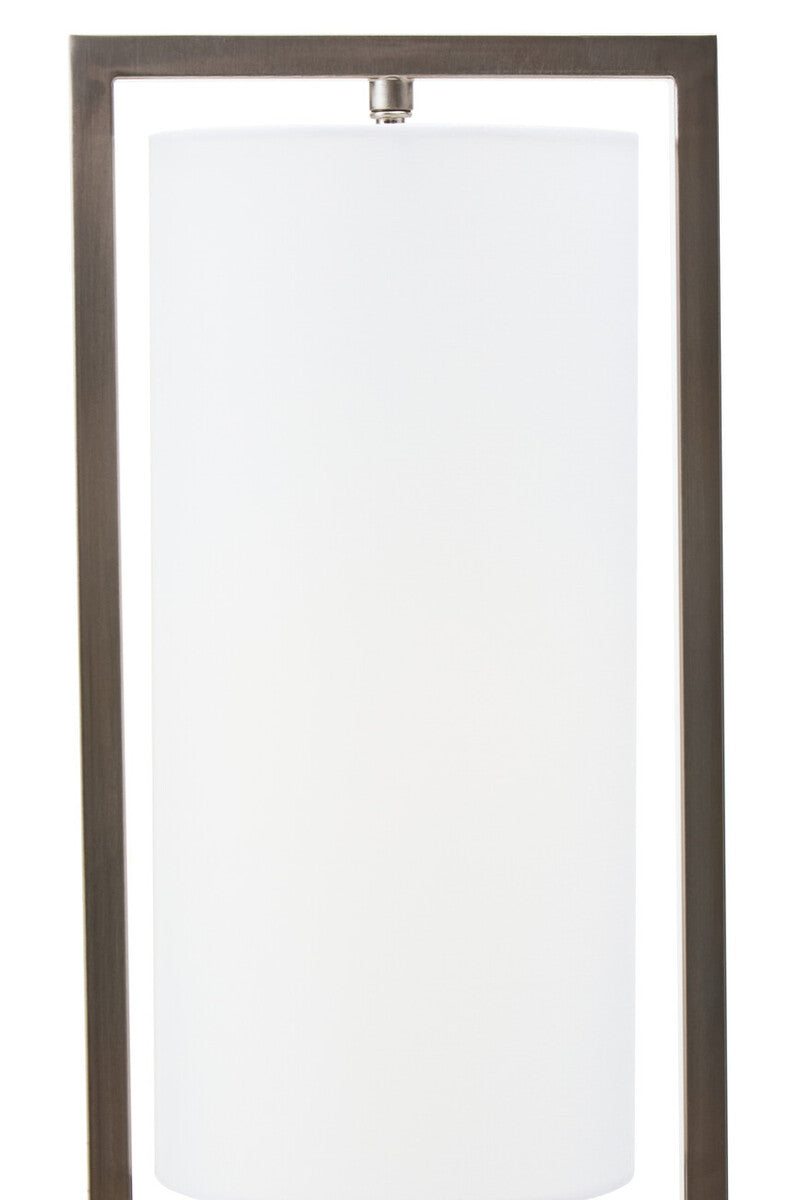 Atkins Nickel Finish Table Lamp