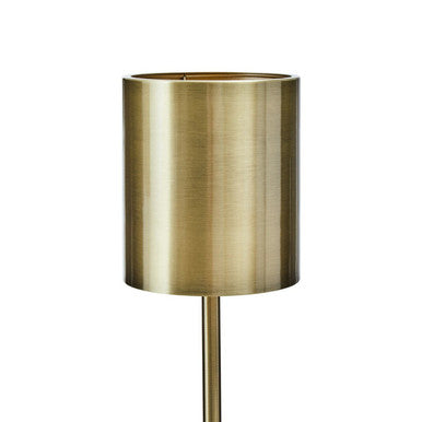 Palais Brushed Brass Table Lamp with Black Marble Base - Image 5