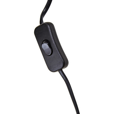 Impero Table Lamp With Black Linen Shade - Image 7