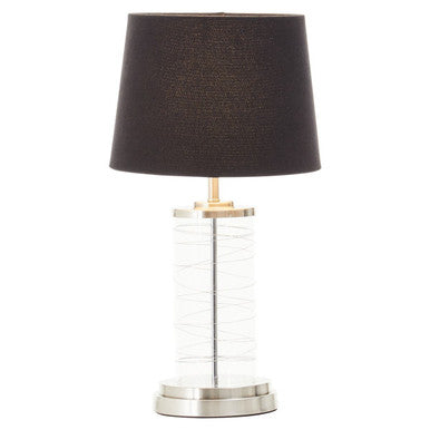 Zola Glass Cylinder Table Lamp