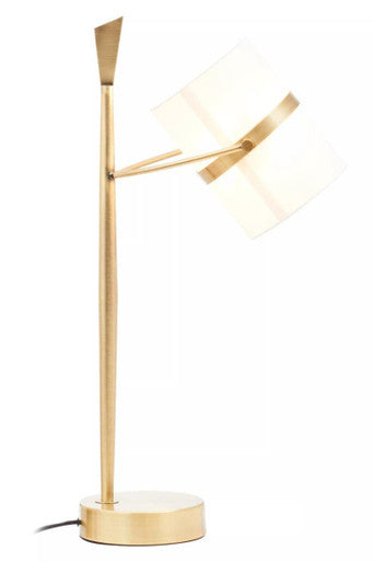 Elis Gold and Ivory Table Lamp