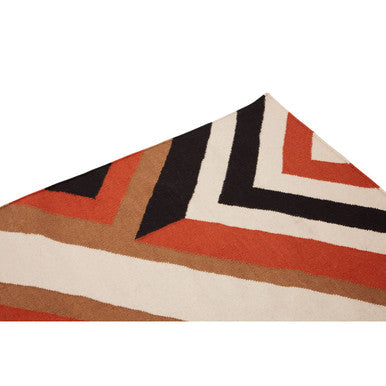 Bosie Villon Zig Zag Pattern Rug