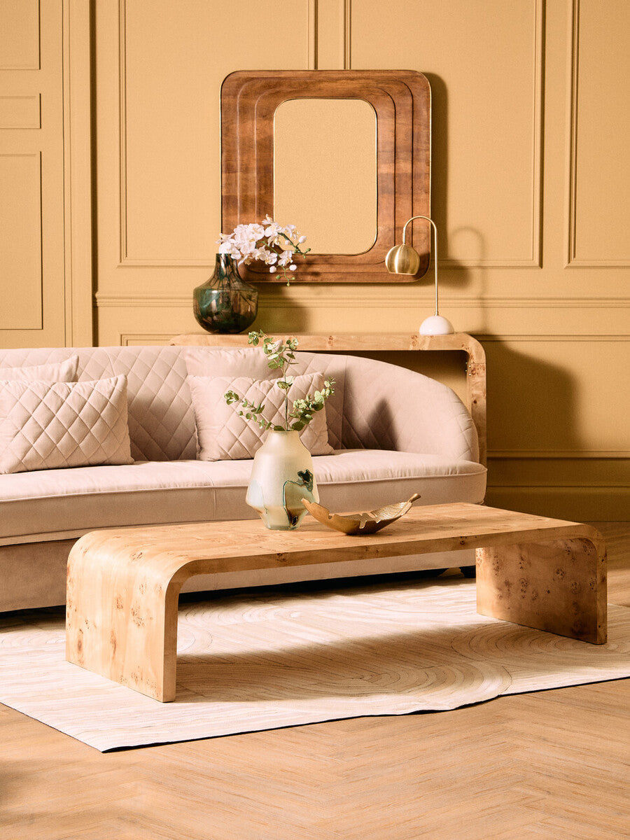 Bosie Safira Large Natural Hair On Leather Rug - Image 7