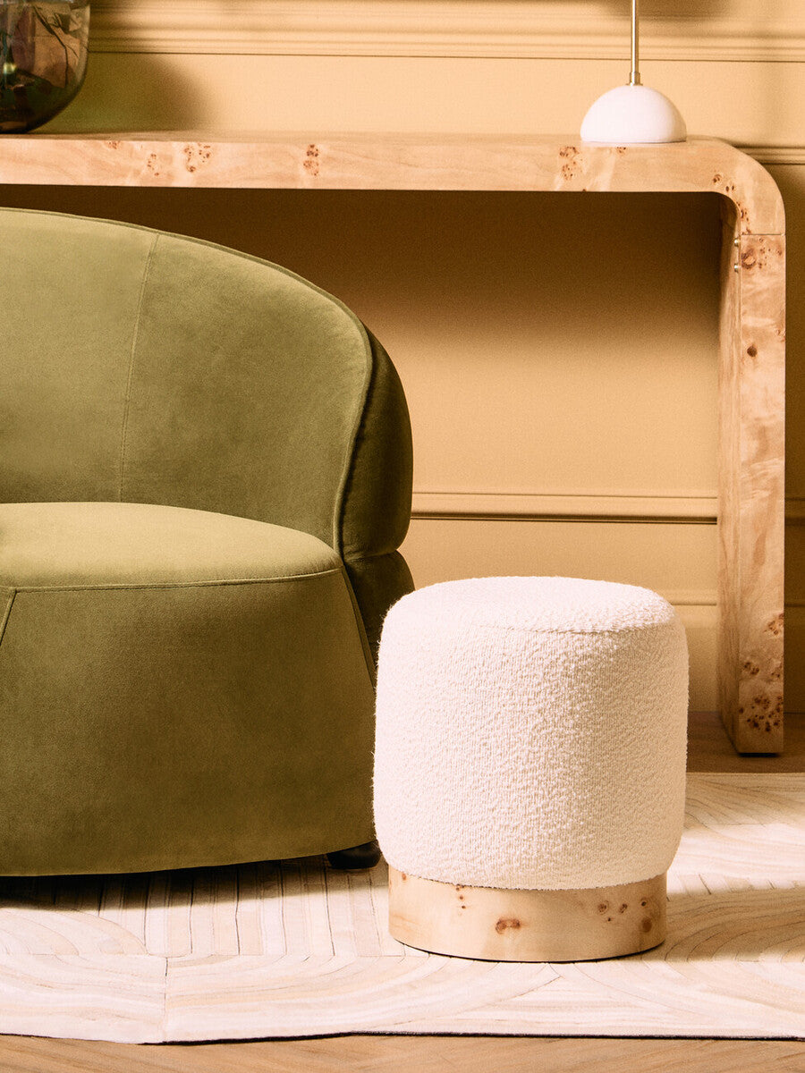 Bosie Safira Large Natural Hair On Leather Rug - Image 12