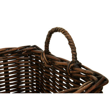 Argento Set Of Two Natural Rattan Storage Baskets
