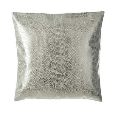 Bosie Kensington Townhouse Silver Snake Effect Cushion - Image 1