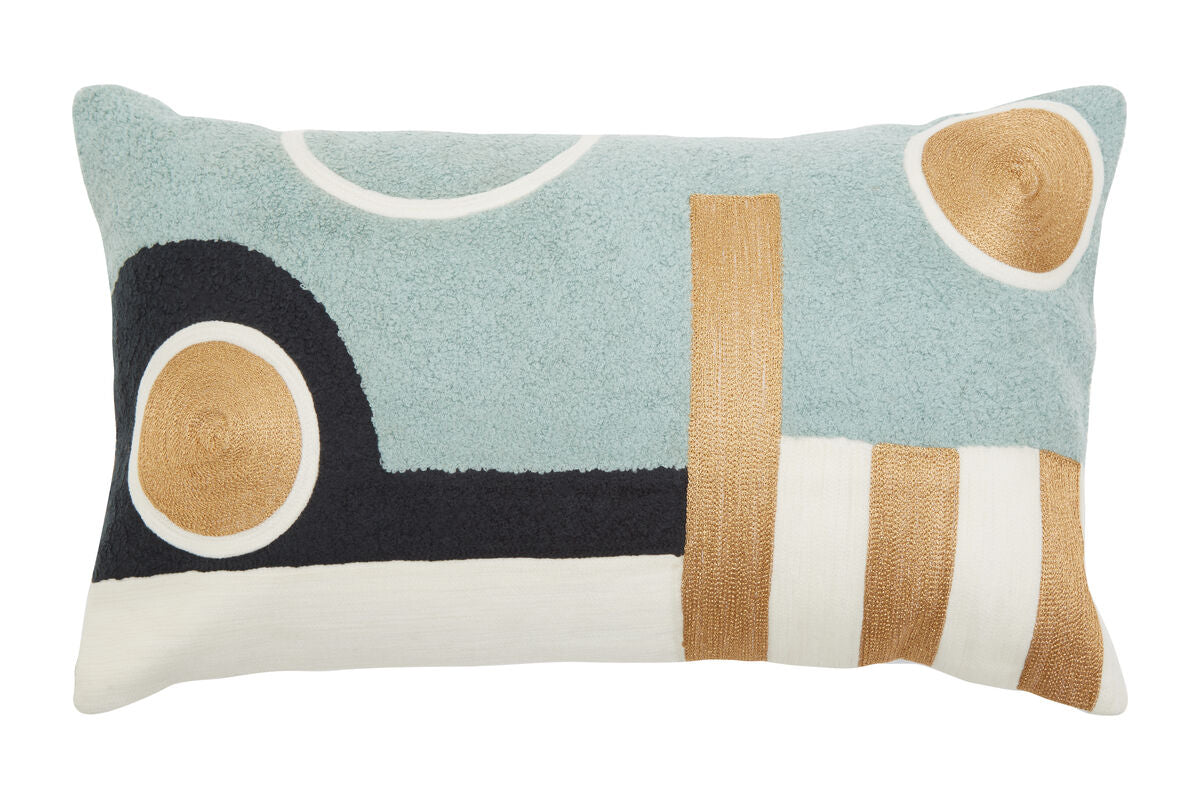 Bosie Ozella Abstract Rectangular Cushion - Image 1