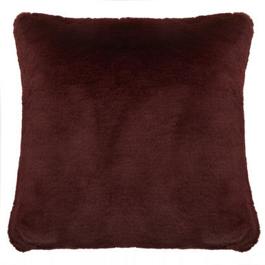 Bosie Lamina Red Wine Square Cushion - Image 1