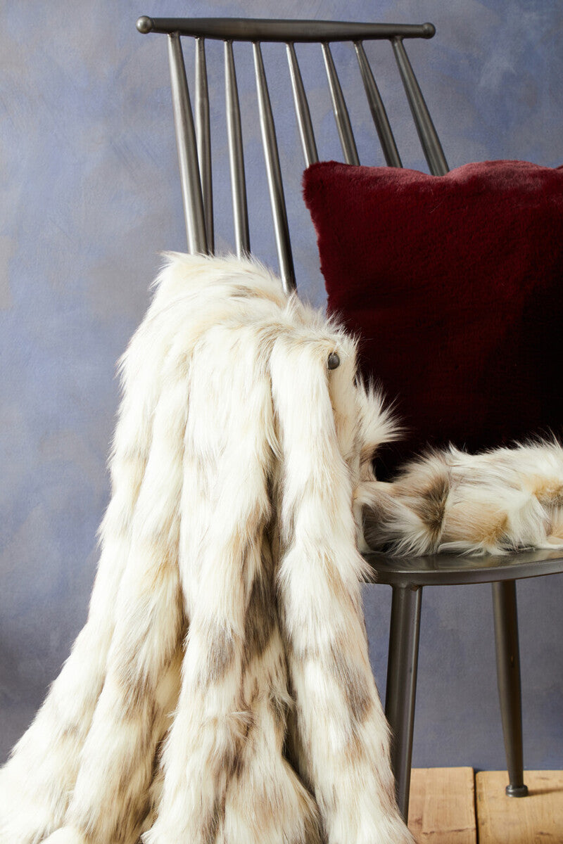 Bosie Lamina Red Wine Square Cushion - Image 6