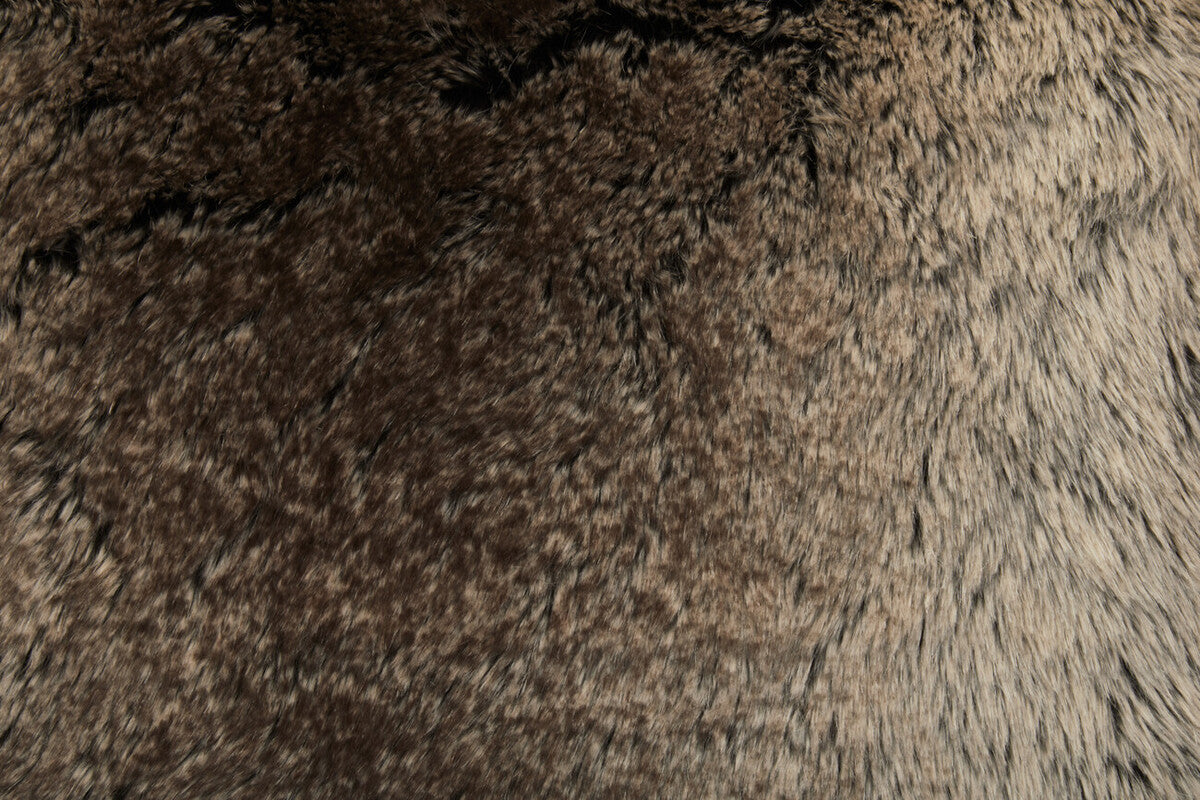 Bosie Lamina Mocha Ombre Square Fur Cushion - Image 19