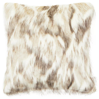 Bosie Lamina Natural Fur Square Fur Cushion - Image 1