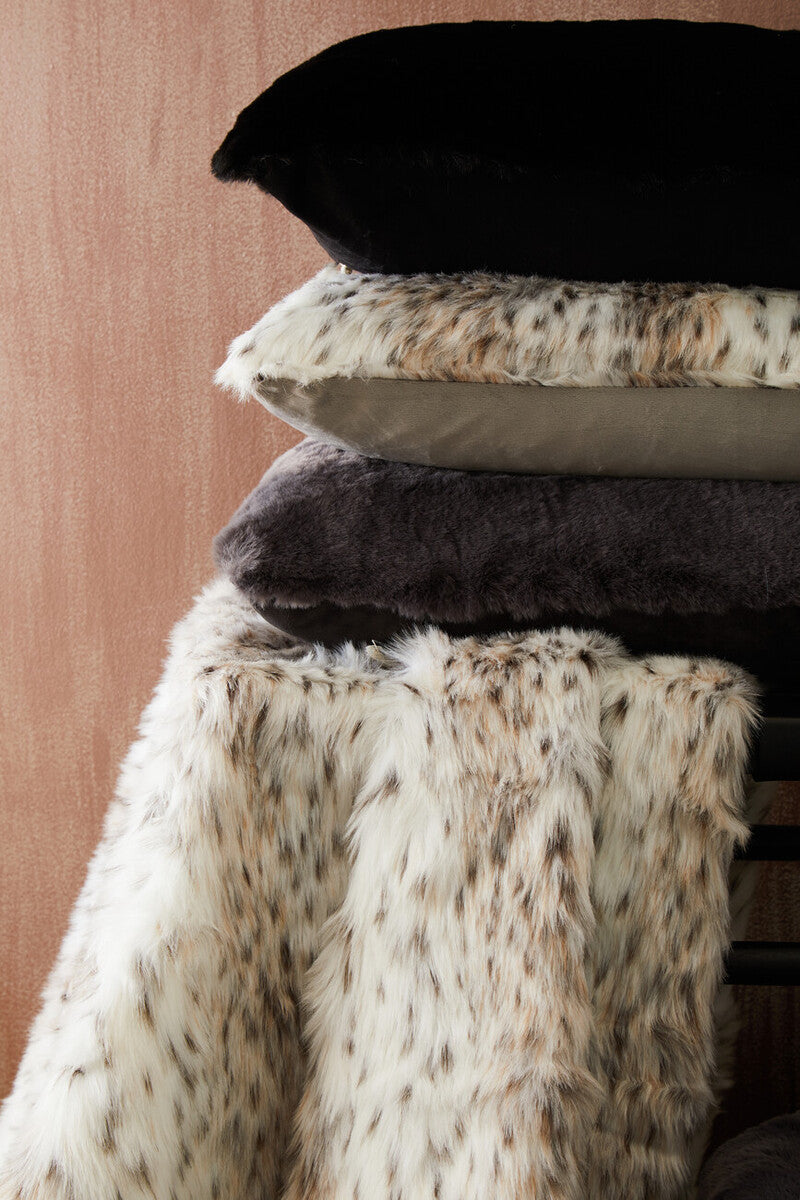 Bosie Lamina Animal Print Fur Throw - Image 4