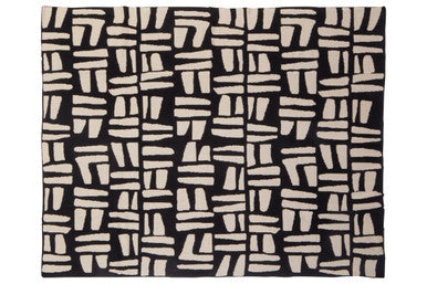Bosie Ozella Natural And Black Throw - Image 1